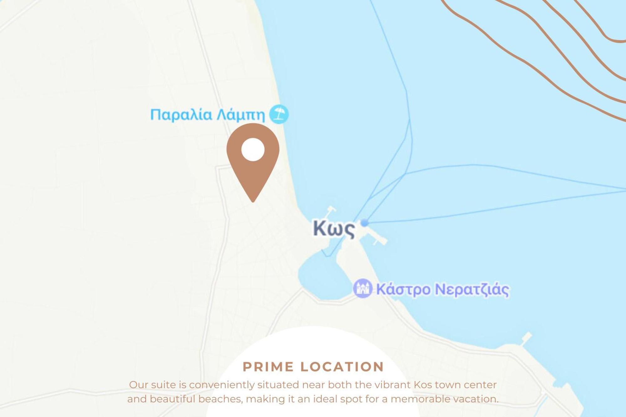 Camara Suite Kos-stad Buitenkant foto